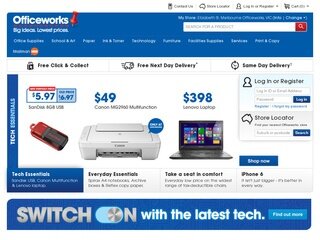 Go to on Officeworks Australia www.Webcred.it