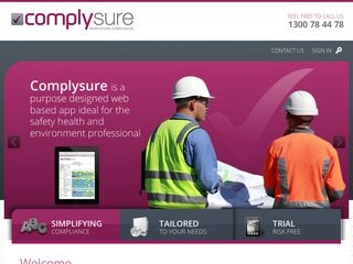 Go to on Complysure www.Webcred.it