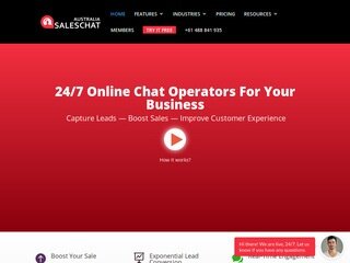 Go to on Managed Live Chat www.Webcred.it