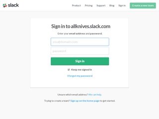 Go to on https://allknives.slack.com/team/allknives www.Webcred.it
