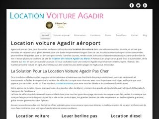 Go to on Agence de location de voiture agadir Maroc www.Webcred.it