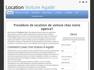 Go to on Location de voitures Agadir pas cher www.Webcred.it
